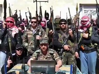 فري برس  تشكيل كتيبة عمر بن الخطاب بقيادة  النقيب معاذ احمد يوسف Syria