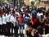 فري برس ادلب الركايا  مظاهرة صباحية  28  4  2012 Idlib