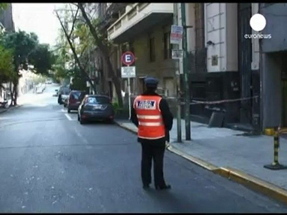 Explosion outside EU offices in Argentina