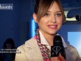 Fashion Blogger Liz Cherkasova Interview at NYFW | FashionTV