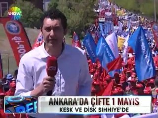 Ankara'da çitfe 1 mayıs - 01 mayıs 2012
