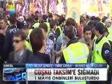 Taksim'de 1 mayıs kutlamaları - 01 mayıs 2012