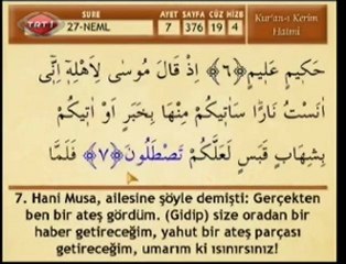 Kuranı Kerim Hatmi Serif - 19 -  (2)