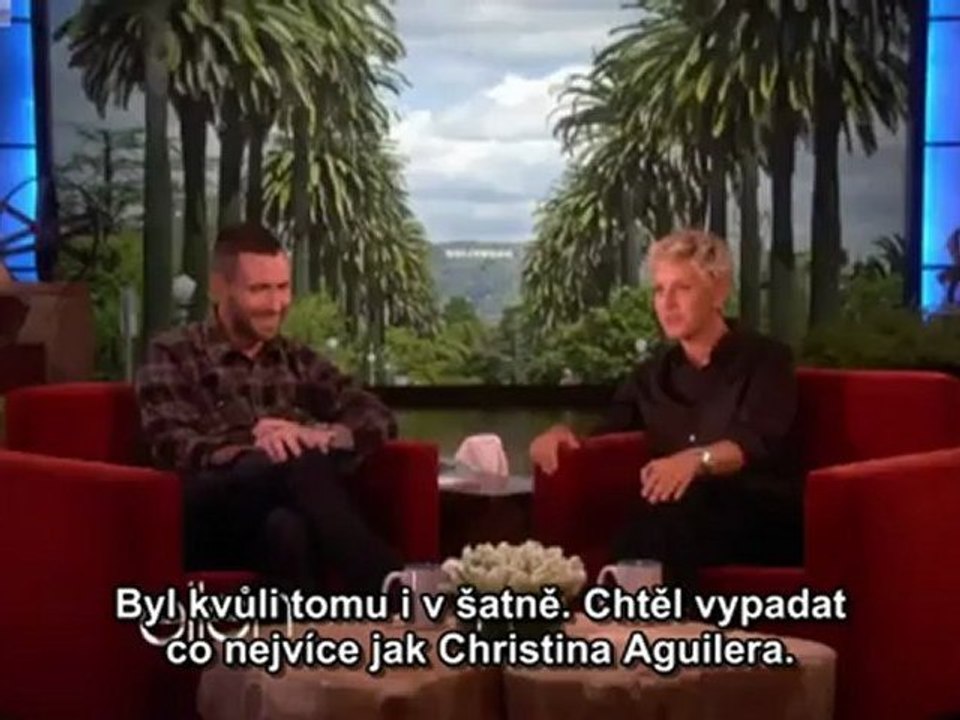 Adam Levine Gets a Scare