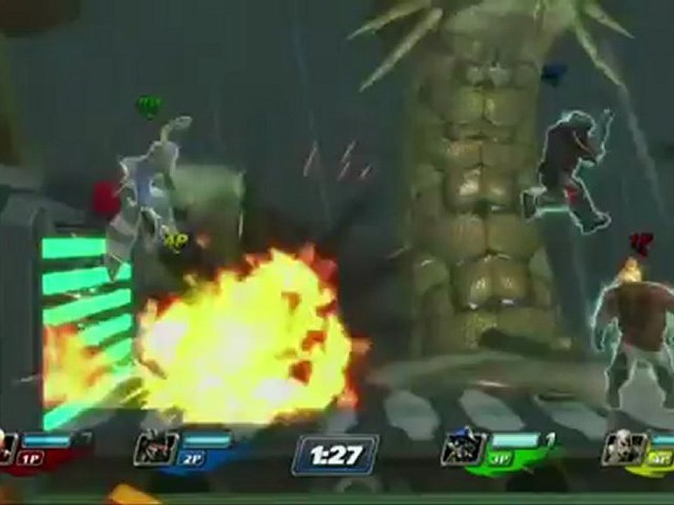 PlayStation All-Stars Battle Royale - Metropolis Gameplay