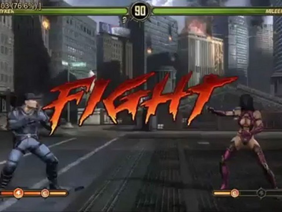 Mortal Kombat 2011  антижирофон MK 9 review gameplay xbox 360 part7