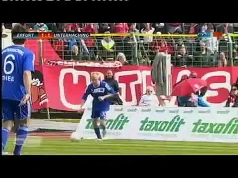 Rot-Weiß Erfurt vs.Unterhaching - Spielbericht