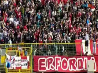 Rot-Weiß Erfurt vor dem Spiel gegen Chemnitz