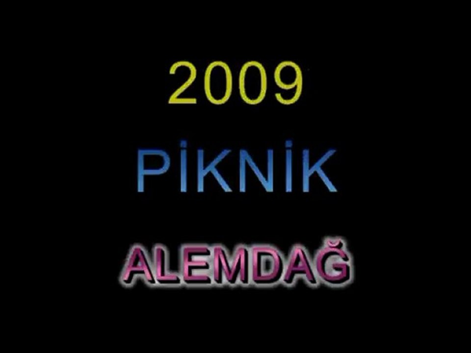 kasımağzı köyü piknik 2009