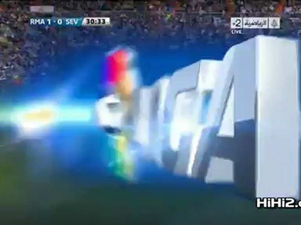 ركلة جزاء غير محتسبة لصالح اشبيلية