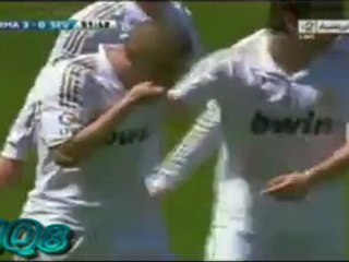 ريال مدريد و أشبيلية - (3-0) - هدف كريم بنزيما الثاني