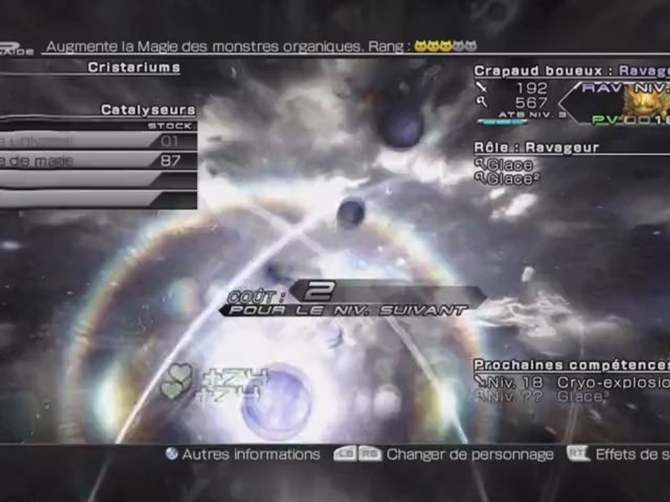Final Fantasy XIII-2 - Oméga - Compétence secrète " choc dangereux "