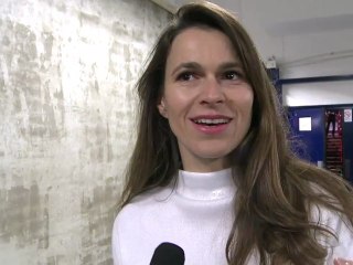 Aurélie Filippetti au meeting de Bercy