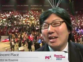 Jean-Vincent Placé au meeting de Bercy
