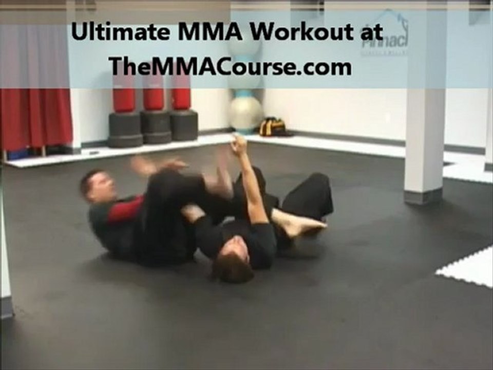 mma fighter training