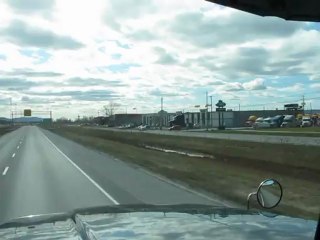Autoroute 20 westbound en direction de St-Hyacinthe,QC ( Corbeau - Marche )