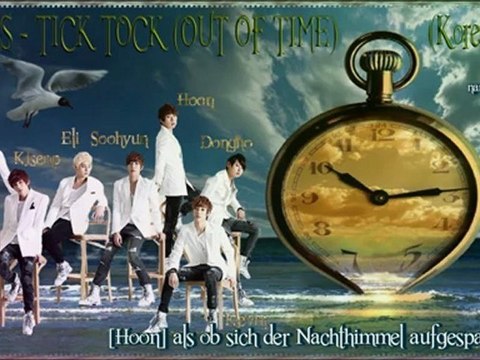 U-KISS - TICK TOCK (OUT OF TIME) (Korean Ver) [german sub]