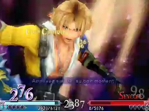 FinalFantasy,Dissidia : Tidus(Mario12org) vs Le Faux Mario (Squall)
