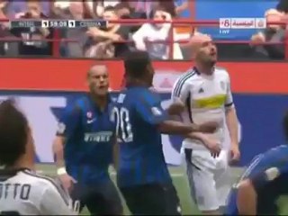 Inter Milan vs Cesena 2:1 GOALS HIGHLIGHTS