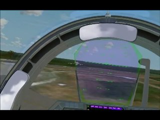 Insane low flying Rafale from Rollus over Cazaux AB