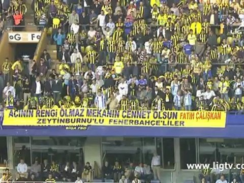 Fenerbahçe Taraftarı: Acının rengi olmaz, mekanın cennet olsun Fatih Çalışkan