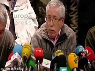 Toxo: "El país está en emergencia por los ajustes"