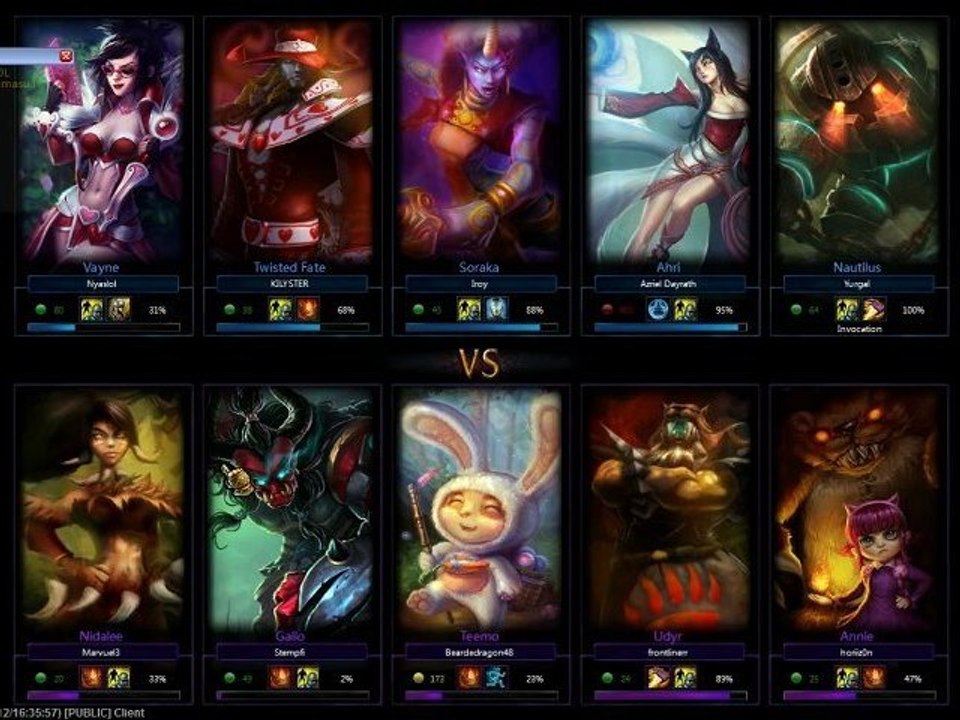 Twisted Fate like a boss #9 : TF et ses 2 timpes Vayne + Soraka