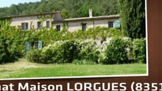 A vendre - maison/villa - LORGUES (83510) - 7 pièces - 266m