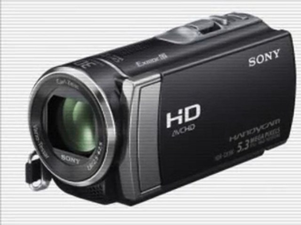 Sony HDR-CX190 HD Handycam 5.3 MP Camcorder with 25x Optical Zoom
