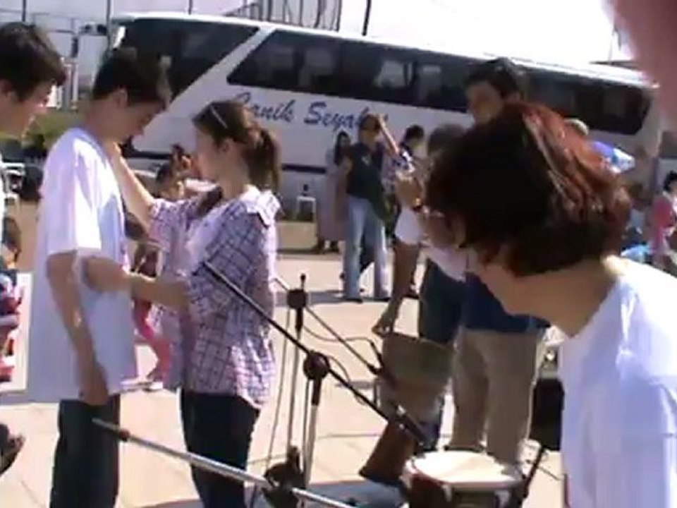 Otizmli Taha Berk Yılmaz ve Grup Arkadaşlarının Koçder'deki  Perküsyon Gösterisi Sonrası -1