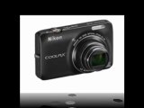 Nikon COOLPIX S6300 16 MP Digital Camera 10x Zoom NIKKOR Glass Lens Full HD 1080p Video (Black)