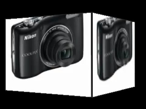 Nikon COOLPIX L26 16.1 MP Digital Camera with 5x Zoom NIKKOR Glass Lens and 3-inch LCD (Black)