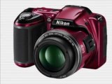 Nikon COOLPIX L810 16.1 MP Digital Camera with 26x Zoom NIKKOR ED Glass Lens and 3-inch LCD (Red)