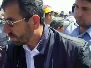 Celal ÇÜRÜTTÜ süksünde yağmur duası yapdı.