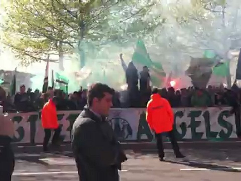 ASSE DIJON mobilisation green angels magic fan