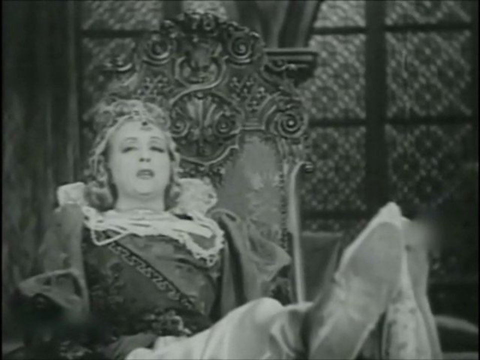 La gran Olinda Bozán en "Lucrecia Borgia" (1947)