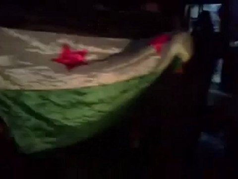 فري برس حلب حي المرجة مظاهرة مسائية الأحد 29 4 2012 ج2 Aleppo
