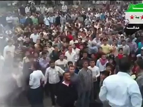 فري برس حمص الرستن ذكرى مجزرة لامن لعسكري لشهيد مرعي المرعي 29 4 2012 Homs Homs