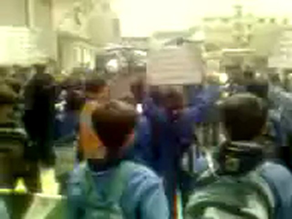 فري برس ريف دمشق مدينة حمورية مظاهرة طلابية 29 4 2012 ج1 Damascus