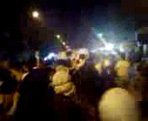 فري برس حلب  حي سيف الدولة مظاهرة مسائية حاشدة 29 4 2012 Aleppo