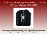 Scuba Diving, OMS Larry Green Signature Series 45 lb Lift BC Tech Bladder BC-LGS45