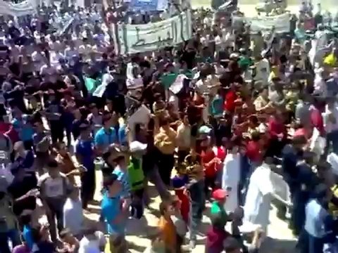 فري برس إدلب بلدة الهبيط صباحية رااائعة الأحد 29 4 2012 Idlib