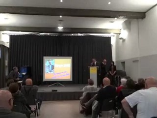 AGDE - 2012 - Serge JENE (2)candidat soutenu par L'Alliance Centriste sur la 7° Circonscription