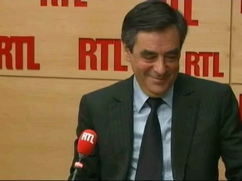 François Fillon, Premier ministre, lundi sur RTL : Evitons les remarques désagréables sur les syndicats