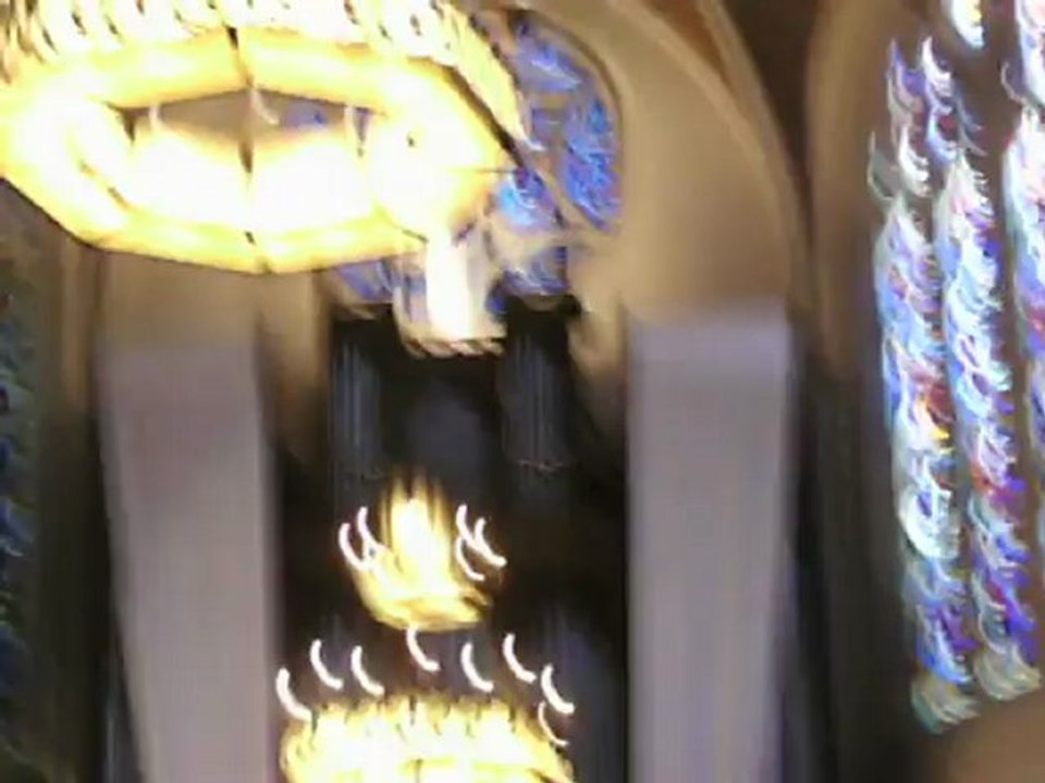 Début du concert du "Trio Voltaire", à l'Eglise Américaine de Paris (29 avril 2012)