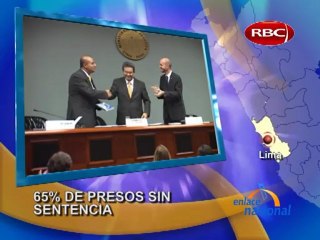 El 65 de presos se encuentran sin sentencia en el Peru