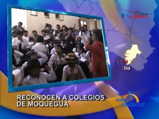 Reconocen a colegios de Moquegua por resultados en Evaluación Censal Escolar