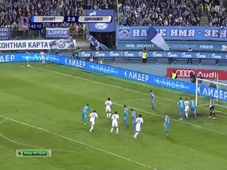 РФПЛ 2011/12. 41 тур. Зенит - Динамо 2-1 (2-1 Епуряну)
