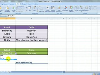 Index And Match 4 -  Lookup A Value On The Left(English)