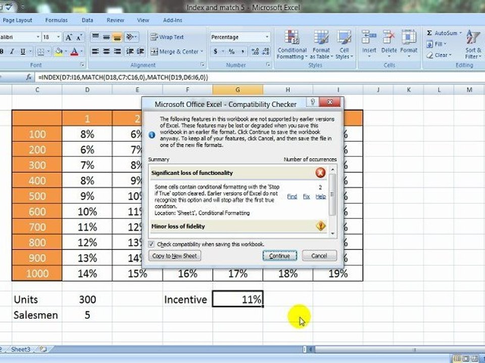 Index And Match 5 - 2 Way Lookup  (Hindi)